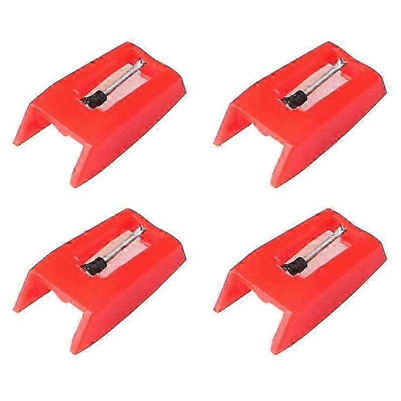 4 Pcs Record Player Needles, Universal Replacement Stylus Needles compatible withVinyl Record Player