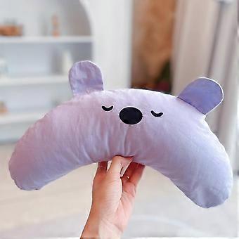 Calming Pillow For Dogs, Pet Calming Pillow For Dog Cats Head To Lay On, Soft Dog Bed Pillows Pet Neck Pillow Pet Calming Toy Half Donut Cuddler