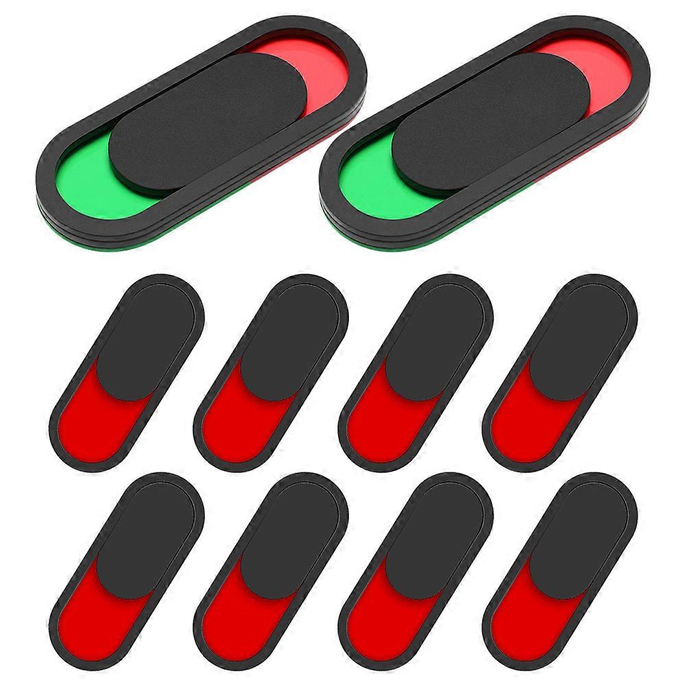 Privacy Slider Door Sign Status Indicator for Office Usage 10Pcs