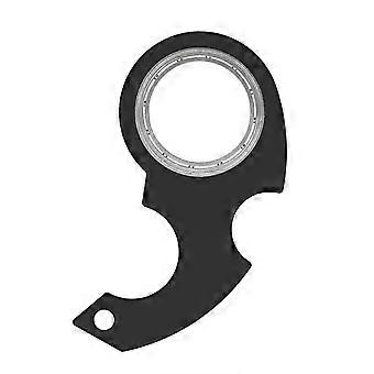 Fidget Spinner Keychain Pocket-Sized 5cm Plastic Sensory Toy for Stress Relief Teens Adults