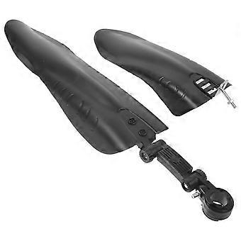 Adjustable Mud Guard Bike Front Rear Quick Release Off-road Conditions Durable 1Set Black