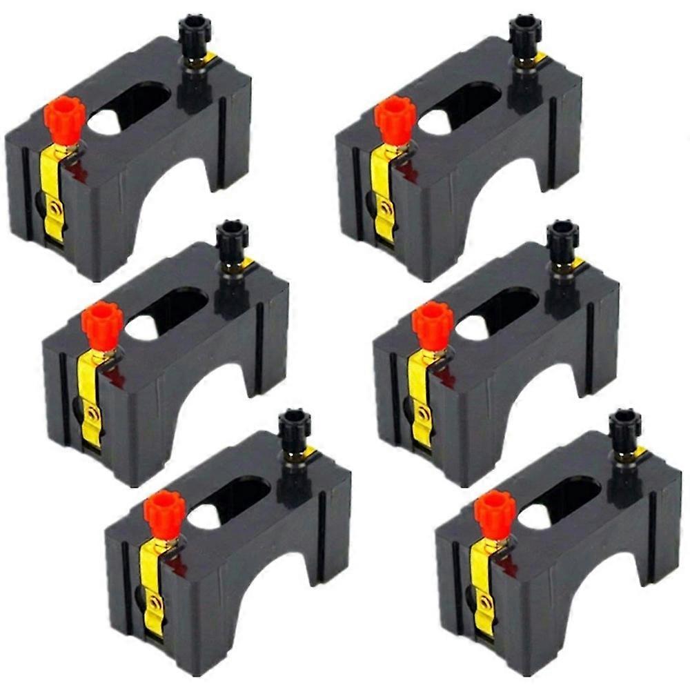 6pcs Series-Connectable Battery Holders for Physics Labs, School Electronics Experiments,Circuit Demonstration Teaching