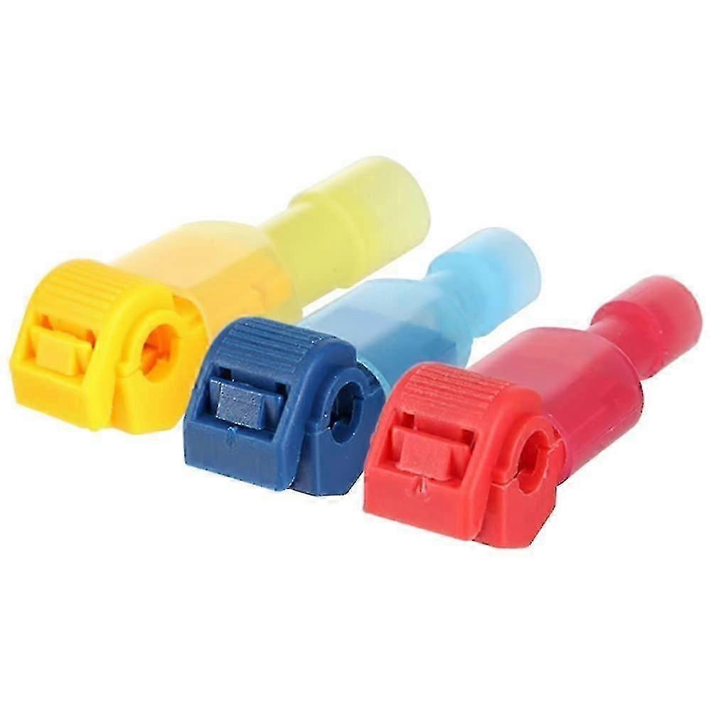 60-Pack T-Tap Wire Connectors - Self-Stripping Quick Splice Kit