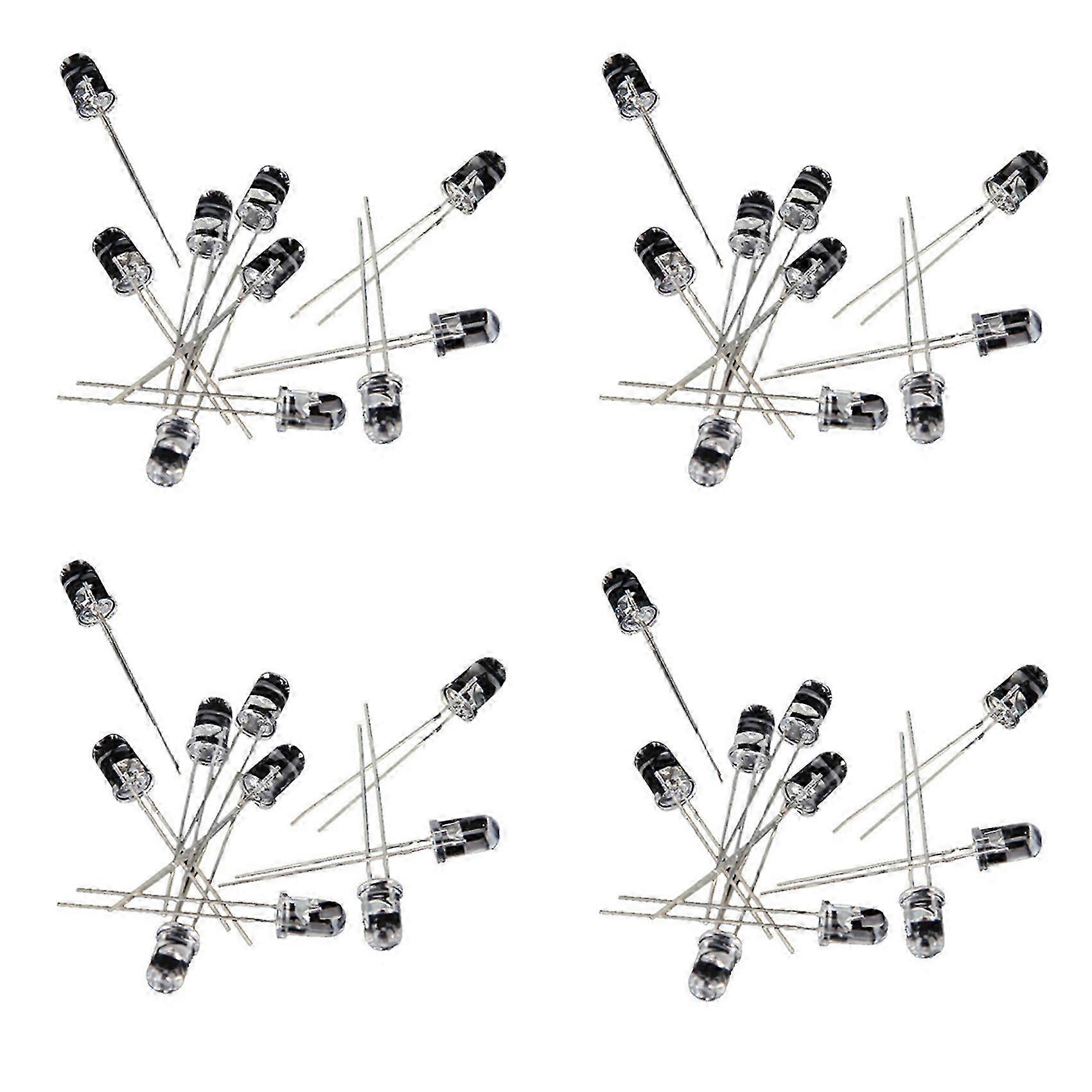 40Pcs 5mm IR LED Infrared Light Emitting Diode.