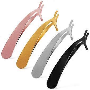 Makeup Tweezers Eyelash Applicator Tool for Eyelash Extensions 16Pcs
