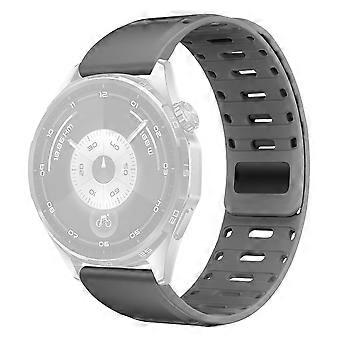 Quick-Release-18mm Silicone Watch Strap Compatible For Huawei Watch GT 7 41mm / GT 6 41mm / GT 5 41mm Magnetic Buckle Adjustab