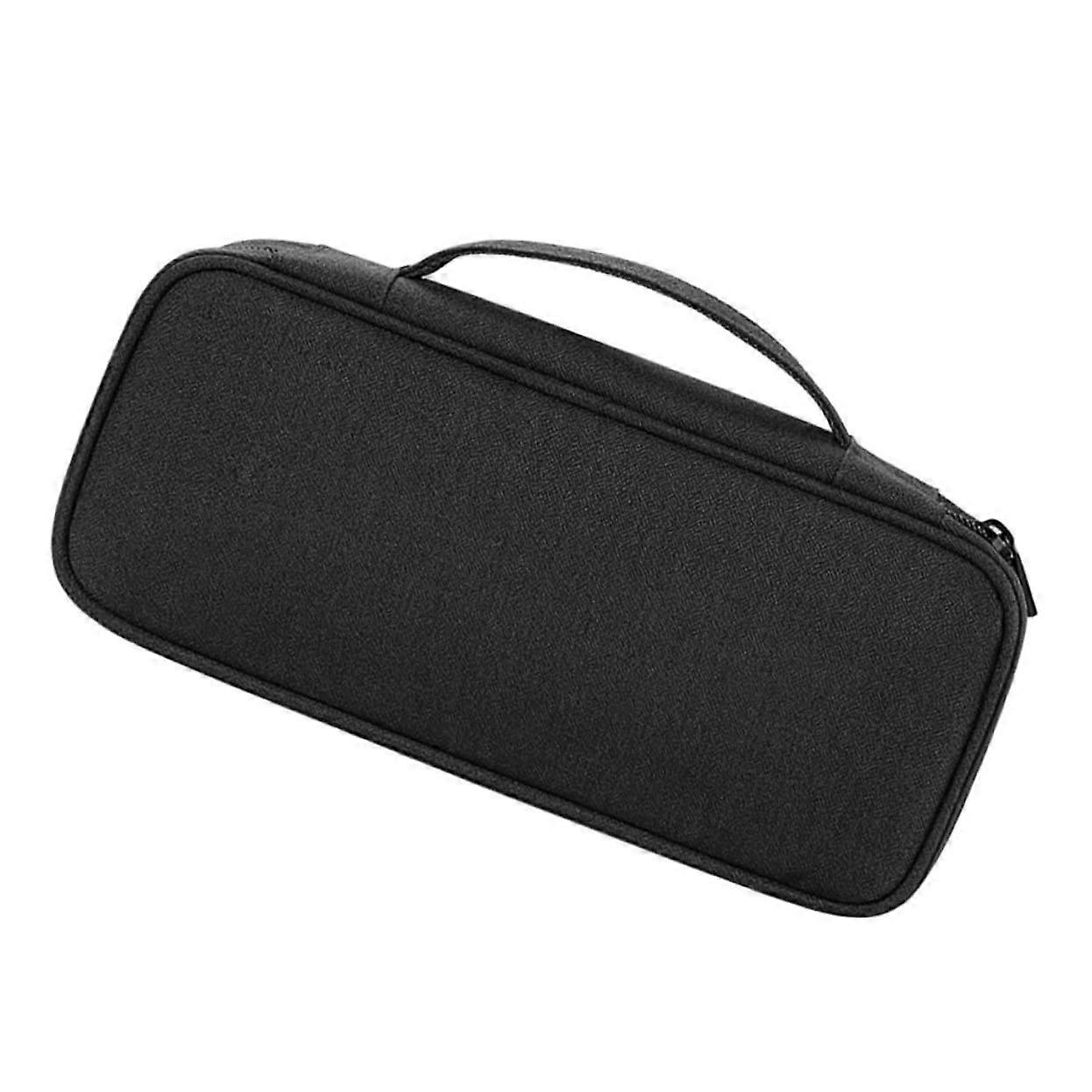 Electronics Organizer Bag for Travel, MultiPocket Cable Storage Case with Durable Handle and Tangle Protection
