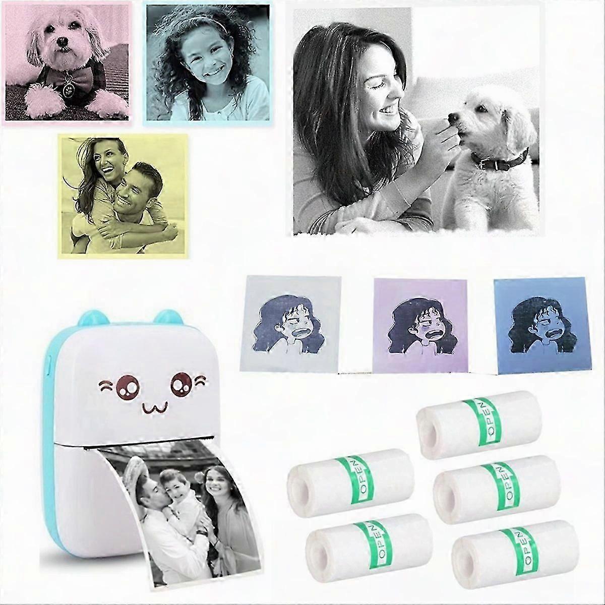 10pcs for Mini Thermal Printer Sticker Paper