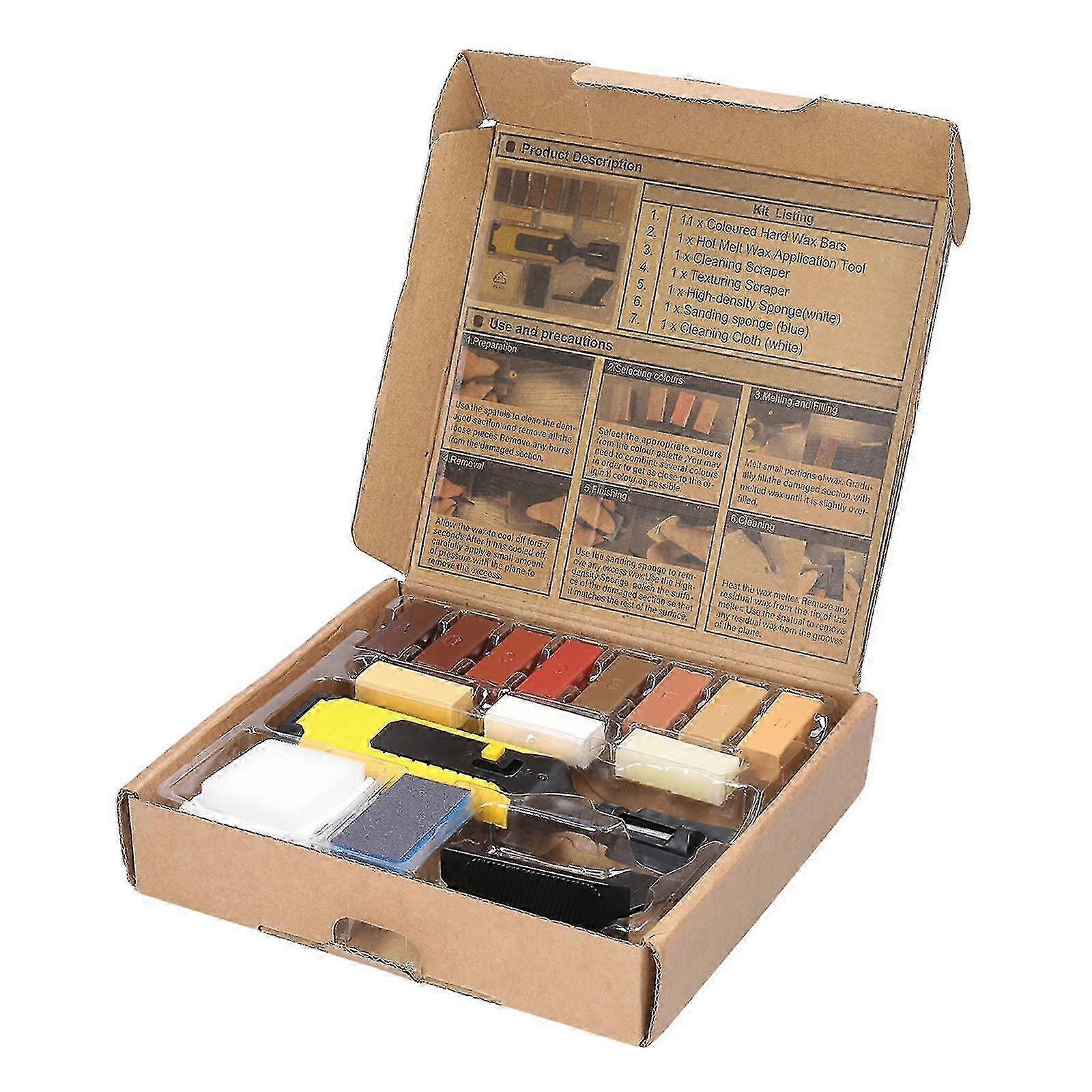 DIY-Friendly Laminate Floor Chip Repair Kit