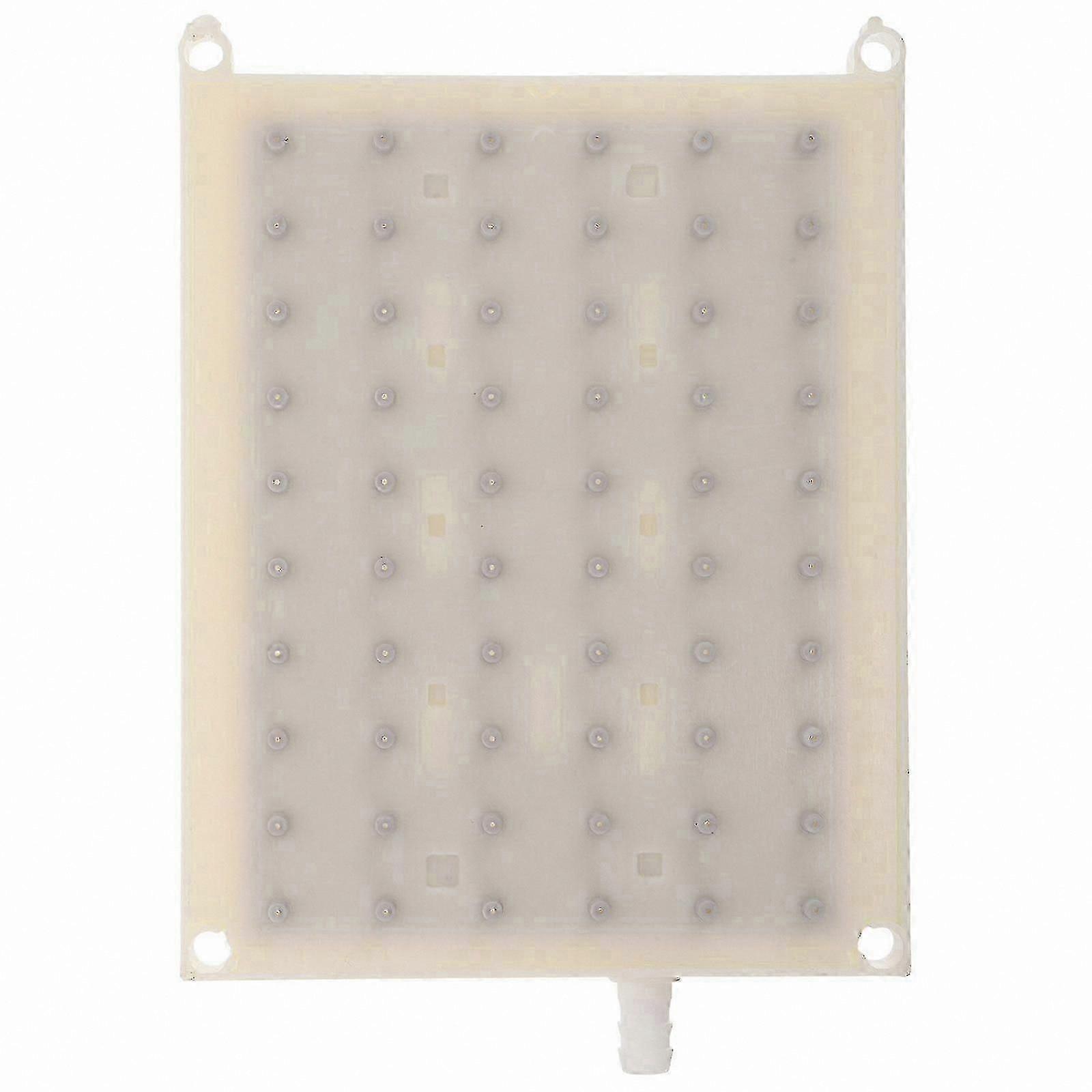 Rainfall Shower Head Replacement Spray Screen. 6x10 Hole Rectangular Insert Type Top Nozzle Plate compatible with Waterfall Effect. Bathroom Accessori
