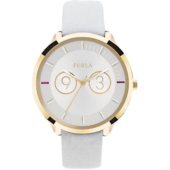 Furla metropolis Quartz Analog Woman Watch with R4251102503 Cowskin Bracelet