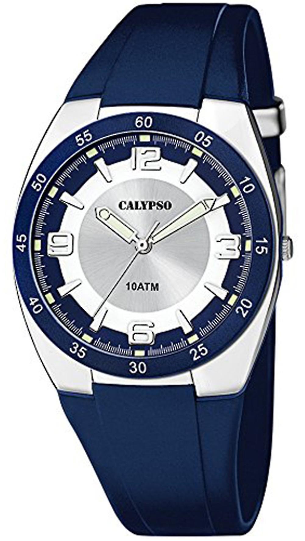 Calypso street life Quartz Analog Man Watch with K5753/2 Rubber Bracelet