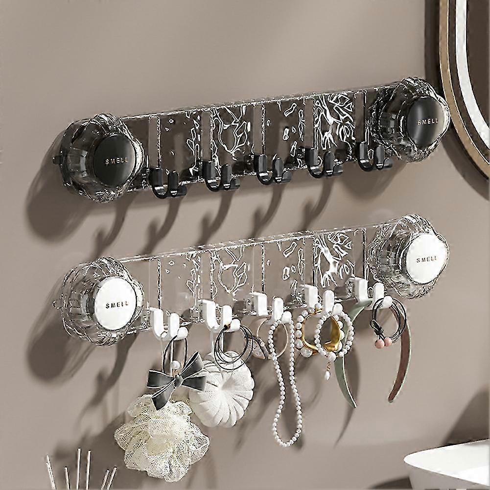 Removable 360° Suction Hook Bathroom Safe