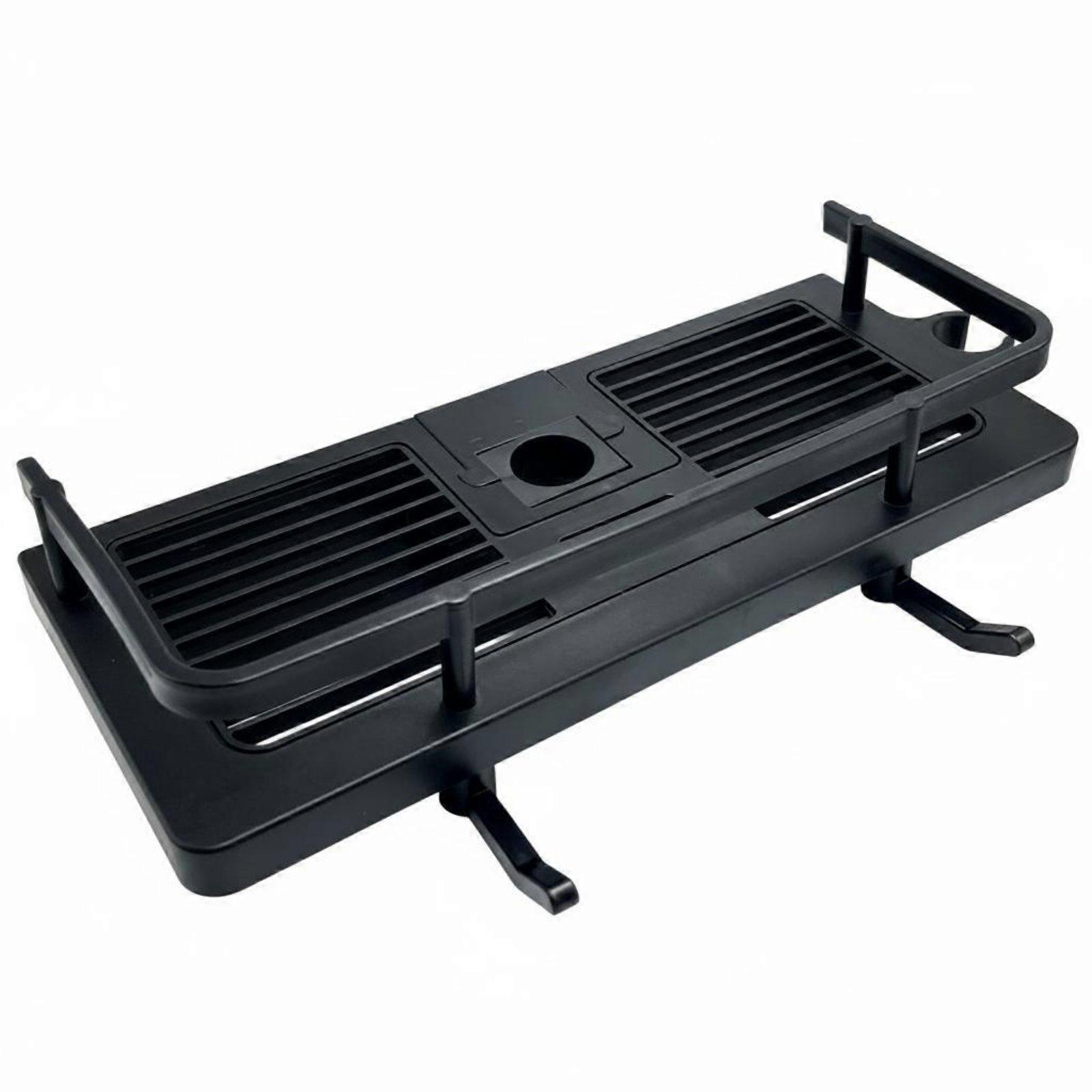 Shower Slide Bar Shelf Multi-Functional Shower Pole Shelf Easy Installation