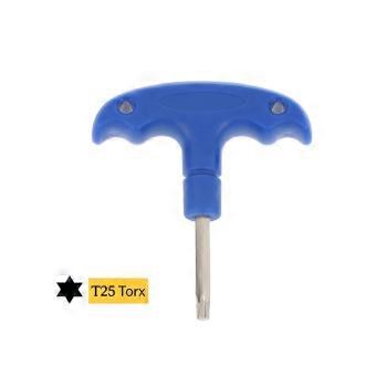 Chaves de ajuste para tacos de golfe T25, com cabo de plástico. Chave de torque para tacos de golfe. Ferramenta de ajuste para a cabeça do taco de golfe. Ferramenta de torque para tacos de golfe, modelo "driver".