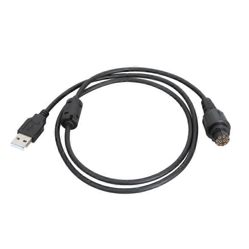USB interfaces Programming Cable 100cm USB interfaces Cable ABS & Metal Programming Cable Ugrades for Hytera MD78XG MD780