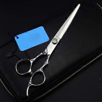 Professional Hair Cutting Scissors Set 7 Inch Stainless Steel Barber Shears with Ergonomic Comfort Grip
