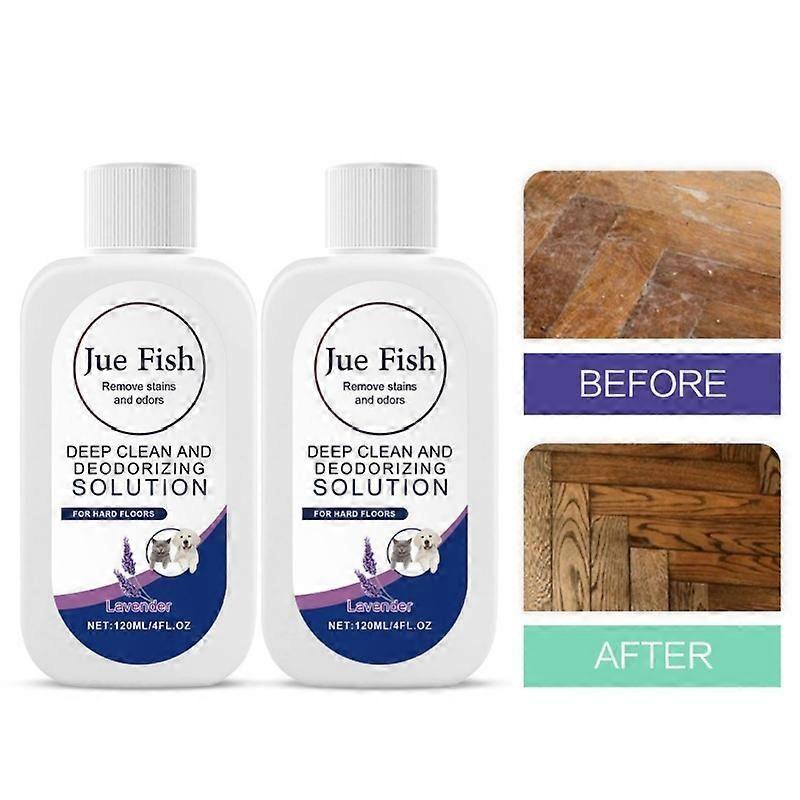 2x Cleaning Solution-Floor Clean Fluid, Multi-surface Deodorizing Cleaning Solution