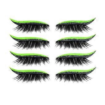 Easy-Apply Reusable Eyelash Stickers