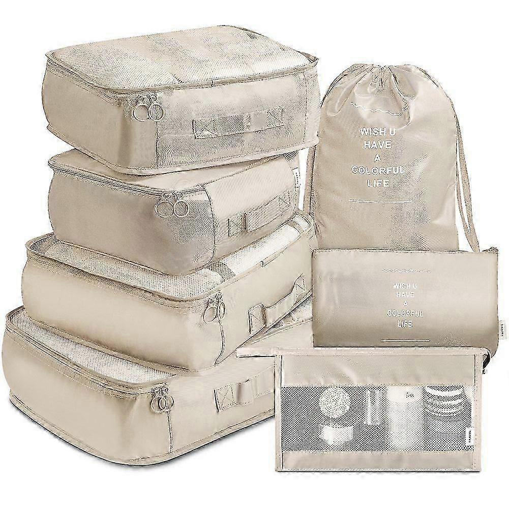 Waterproof Compression Packing Cubes Set