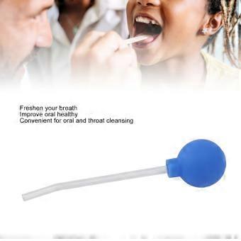 Tonsil Stone Removal Tool, PVC Suction Ball, Suction Tube for Throat and Bad Breath, Mouth Cleaner Blue