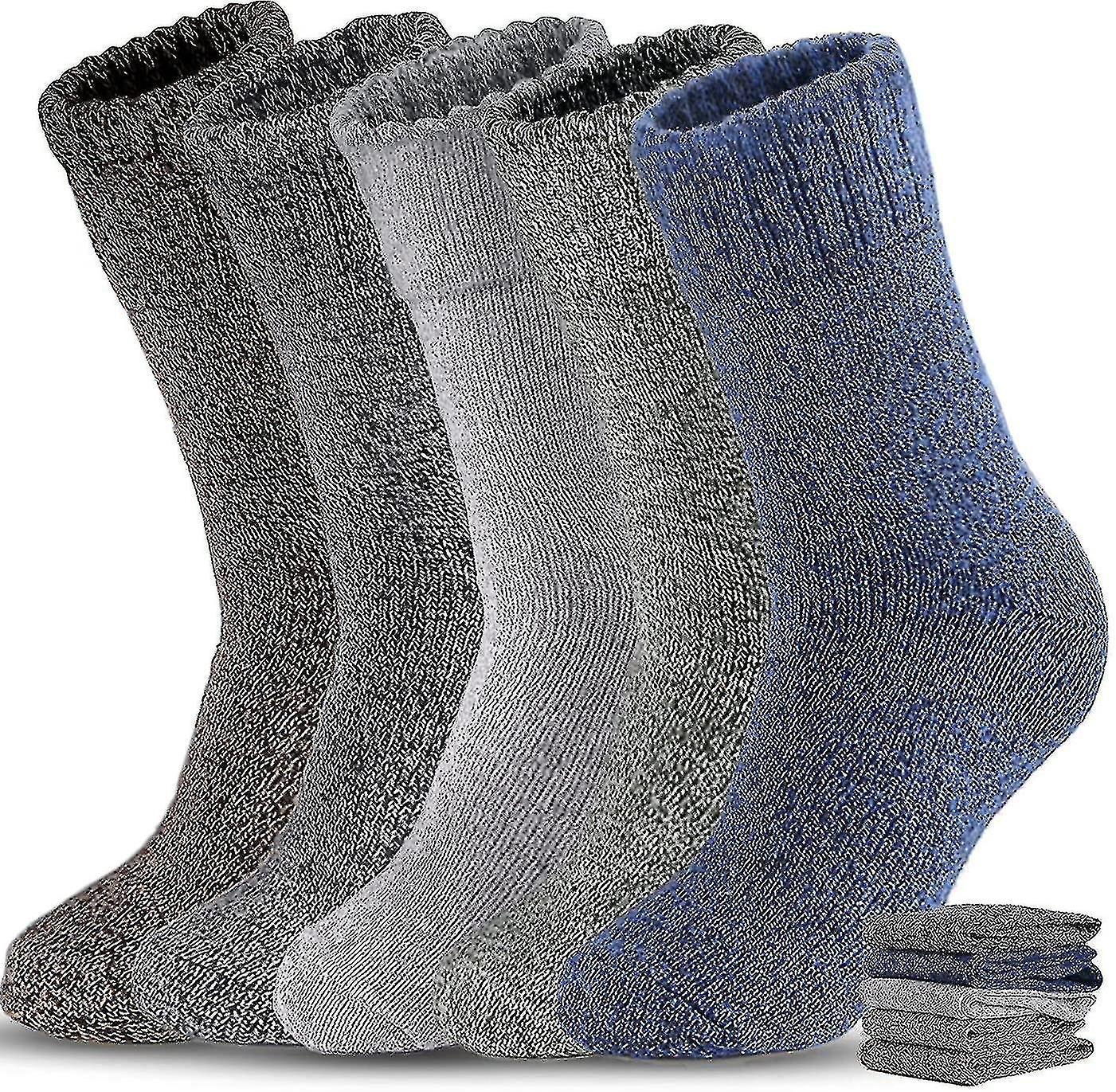 5 Double Men's Wool And Warm Winter Socks