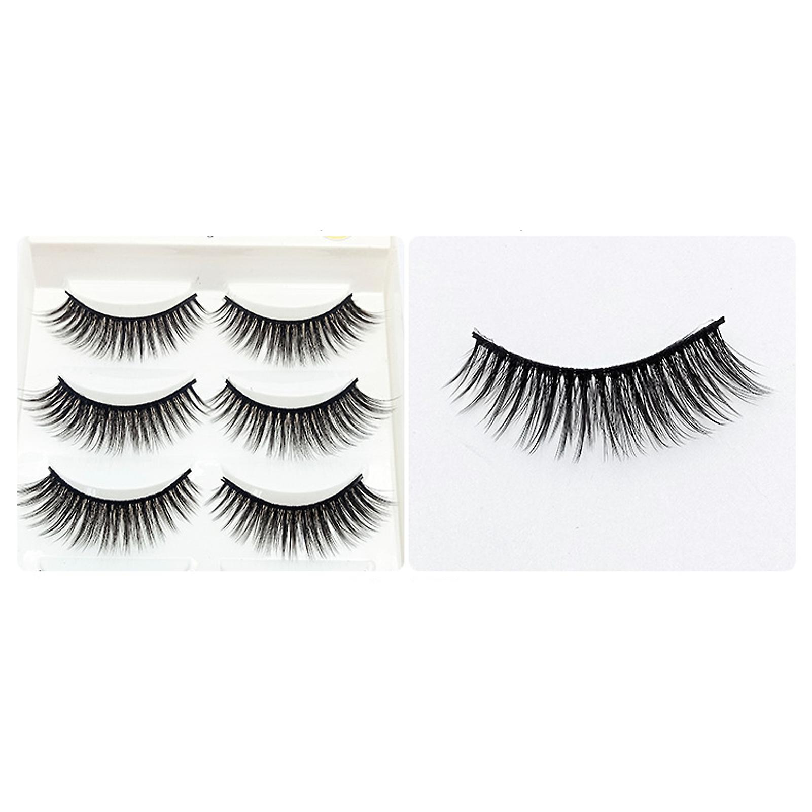 5 Pairs Extended Version False Eyelashes Com