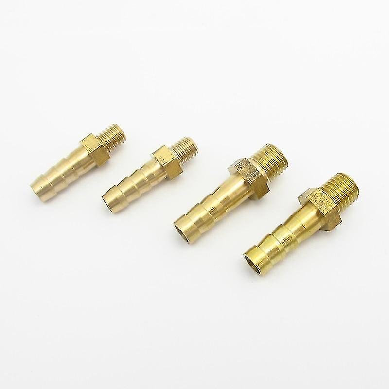M6 to 6mm Hose Barb male Thread Brass Pipe Fitting Coupler Connector Adapter