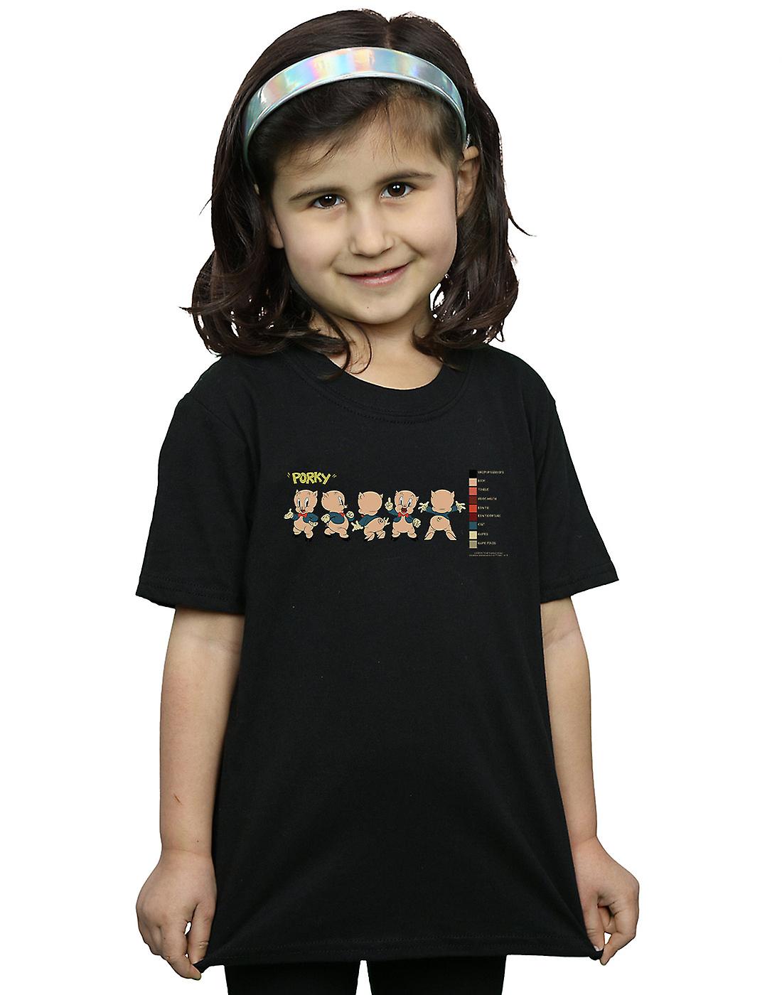 乐一调女孩猪猪颜色代码T恤