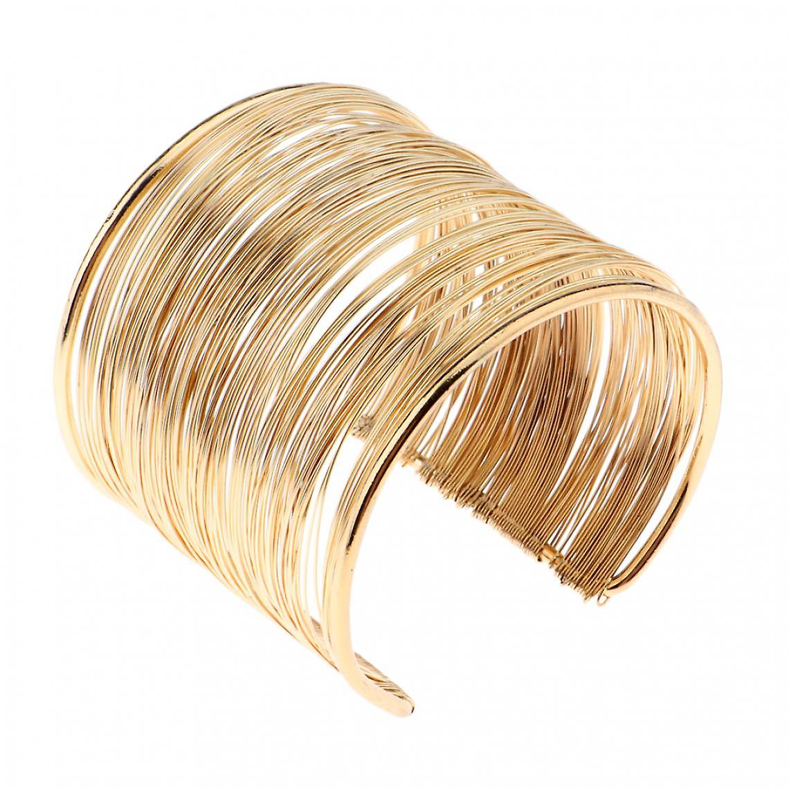 Alloy Bracelet For Women Memory Wire Rigid Bracelet