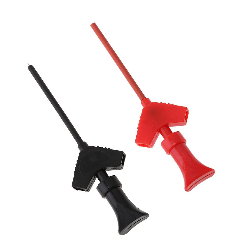 2 Pieces mini grabber SMD IC test hook clip jumper probe Logic Analyzer