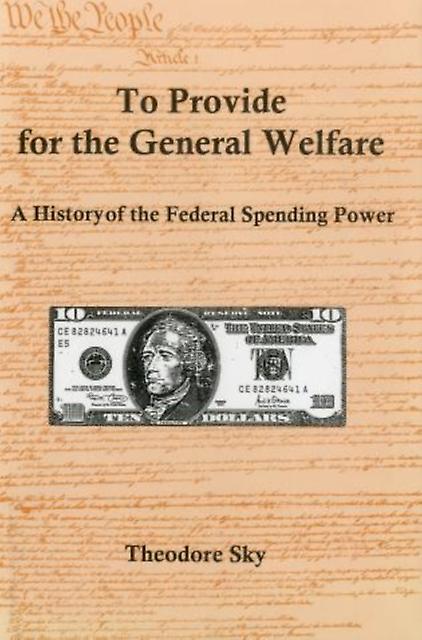To Provide For The General Welfare by Theodore Sky Paperback Book