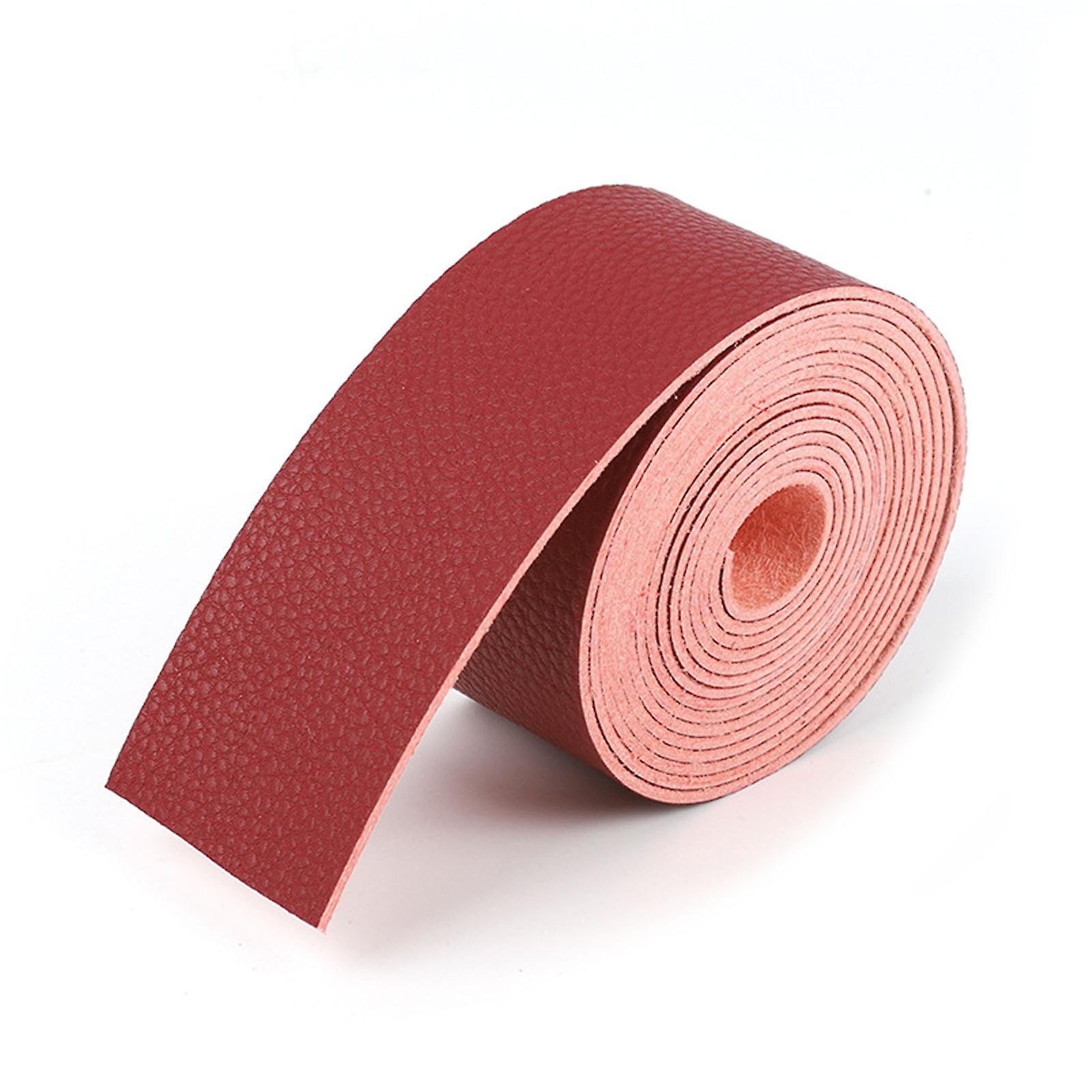 PU-läderrem Bältesremmar Lämplig för DIY-sömnadsprojekt Husdjurshalsband Dragrep