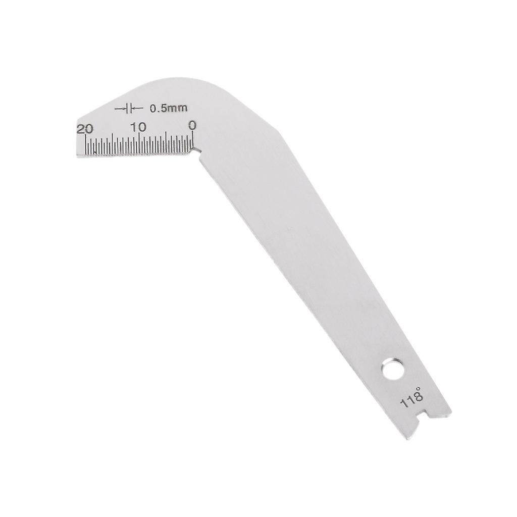 High Quality Bit Pattern Drill Template Drill Bit Gauge Weld Inspect Gauge Tool