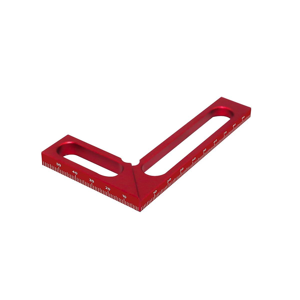 Woodworking Right Angle Ruler Carpenter Square Measuring Ruler 90 Right Angle Calibrator for Wood