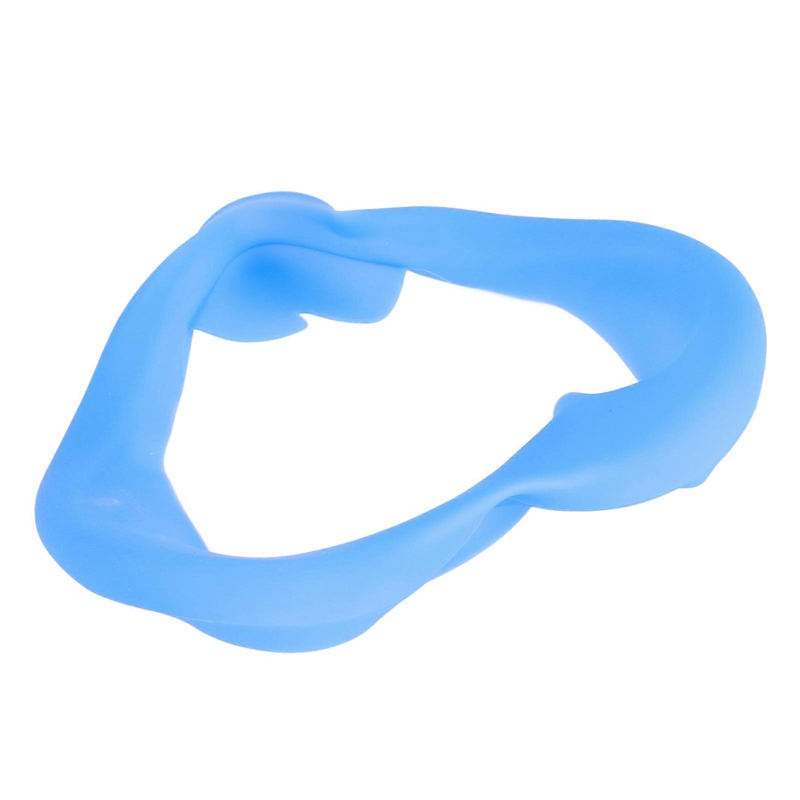 Replacement Protective Interface Bracket Silicone Waterproof Thicken VR Facial Interface Bracket Blue