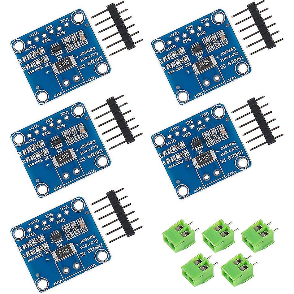 5Pcs Cjmcu-219 Ina219 I2c Interface Bidirectional Dc Current Power Monitoring Sensor Module For Arduino Raspberry Pi