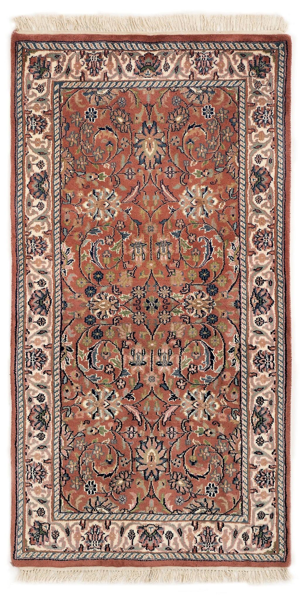 Vidal Indo Tabriz 88x164 棕色手工打结印度地毯