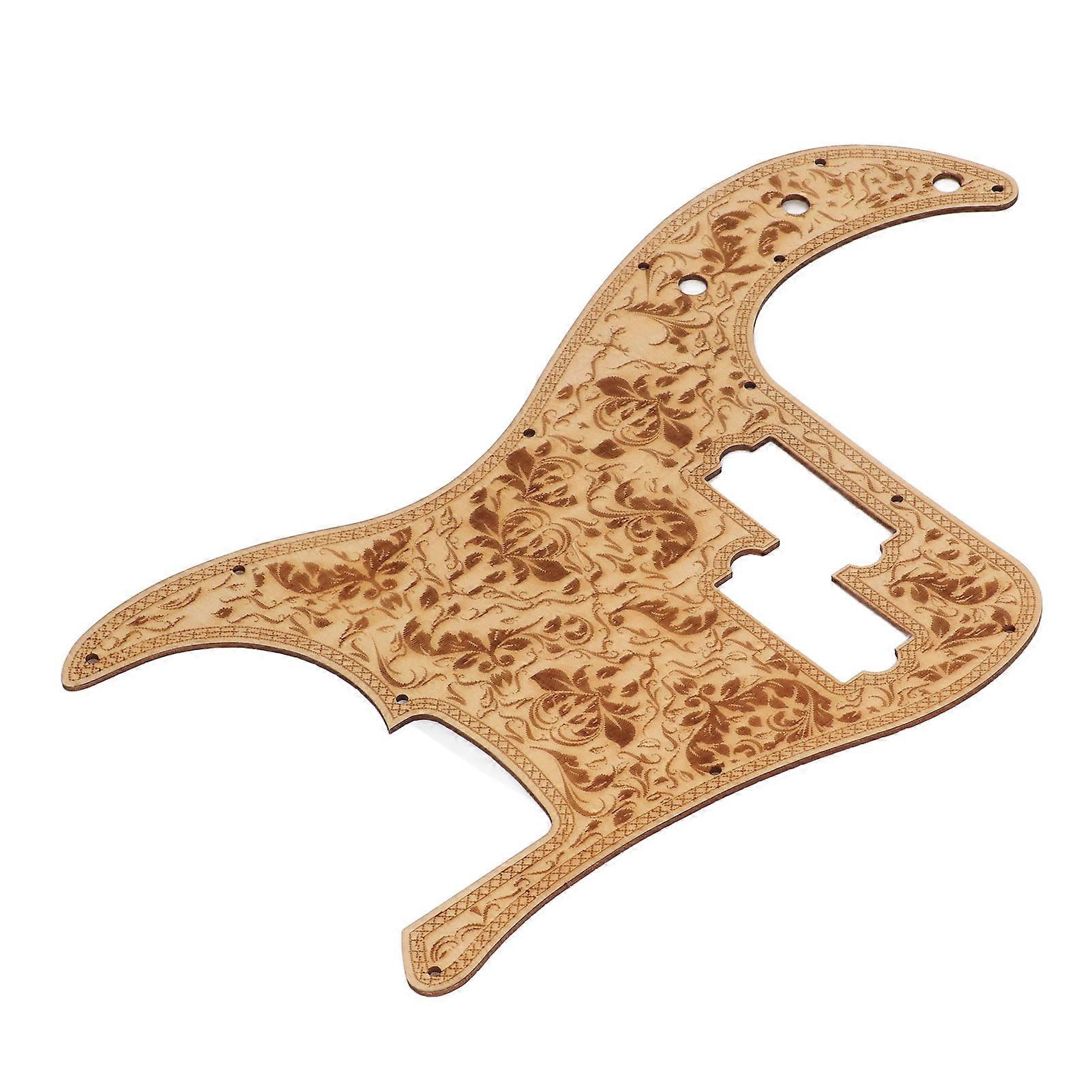 Guitar Pickguard Maple Delicate Decorative Patterns Professional Electric Guitar Pickguard
