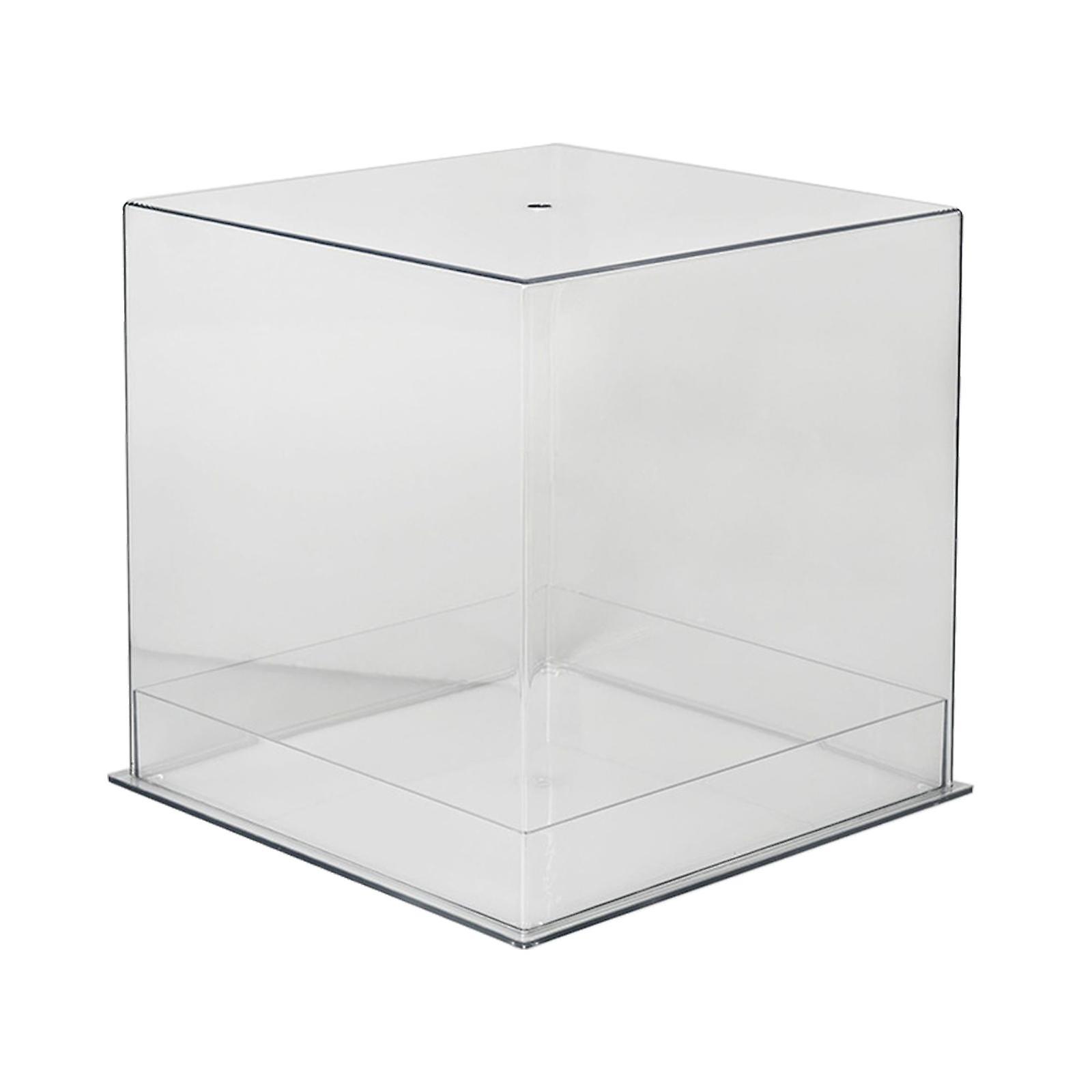 Acrylic Box for Flowers Dustproof Acrylic Display Case Showcase Transparent