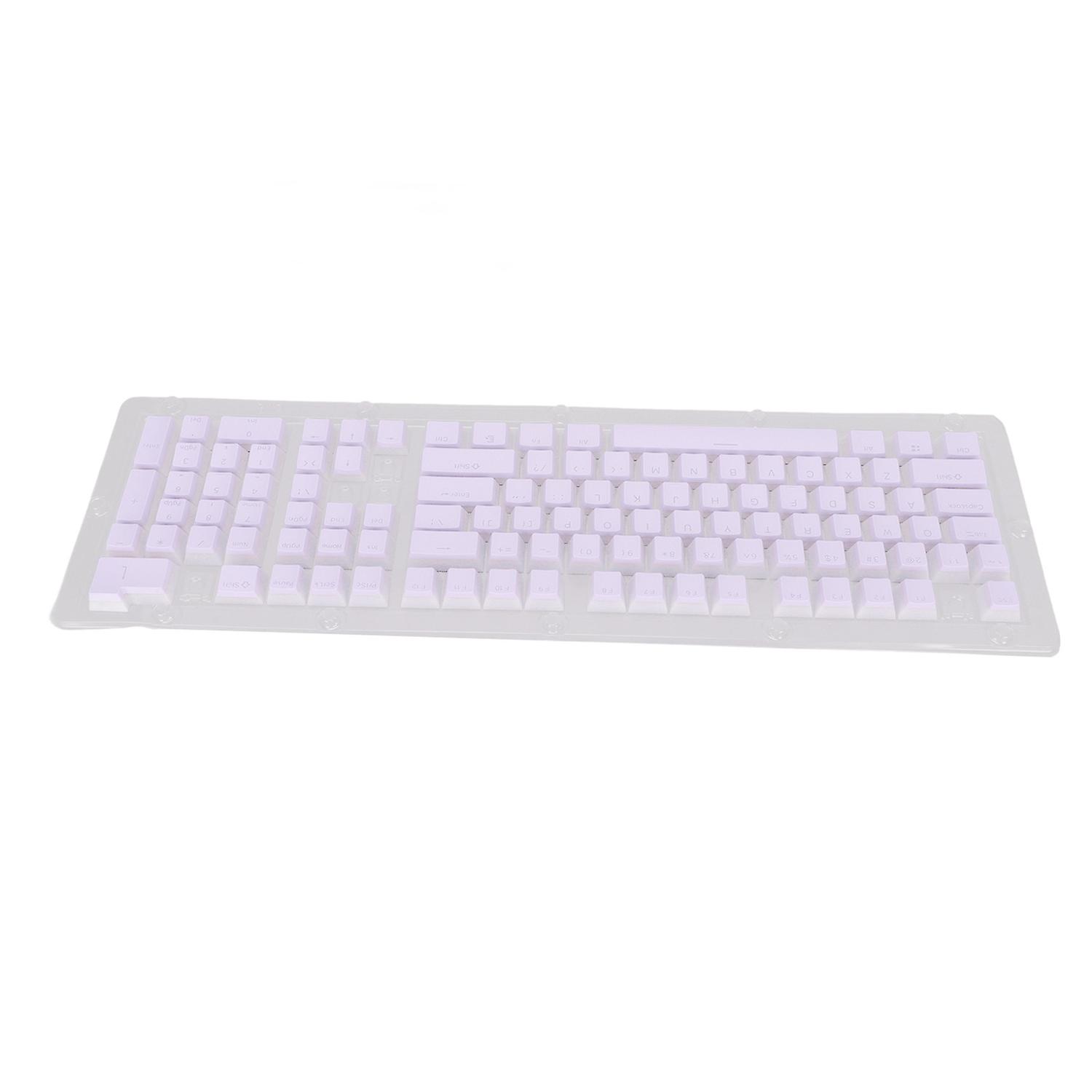 PBT Keycaps High Low Layout Double Layer 2 Color 108 Keys Mechanical Keyboards for 61 87 104 108 Key