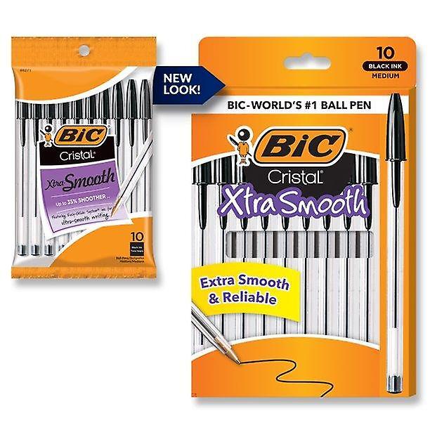 Bic Cristal 10pk Schwarz