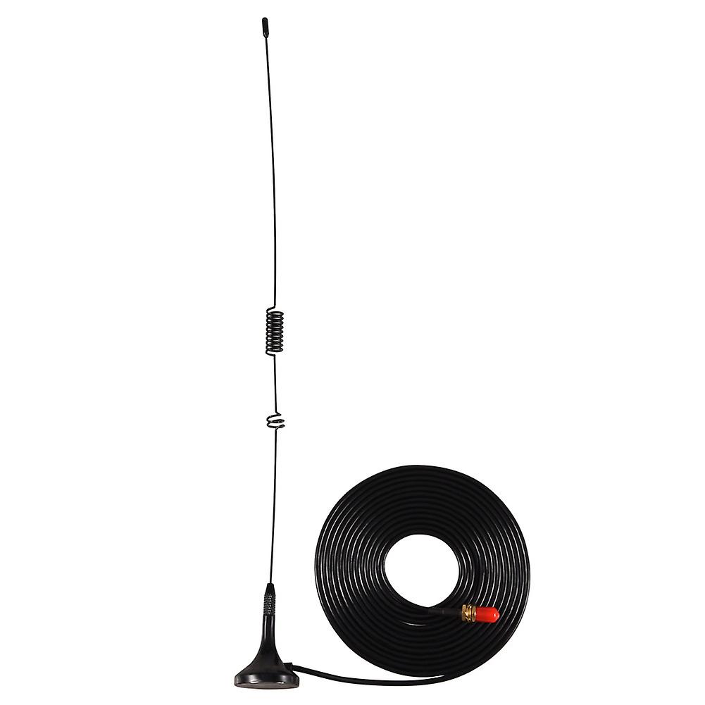 Antenne de voiture double bande femelle SMA UT-106UV avec base magnétique pour talkie-walkie bidirectionnel