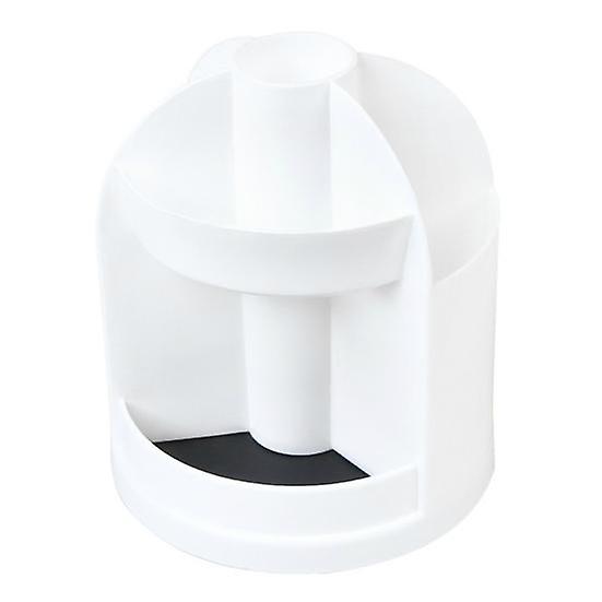 360 Degree Rotating Table Storage Organizer Wide Application PP Stationery Caddy Pen Storage Box for Student