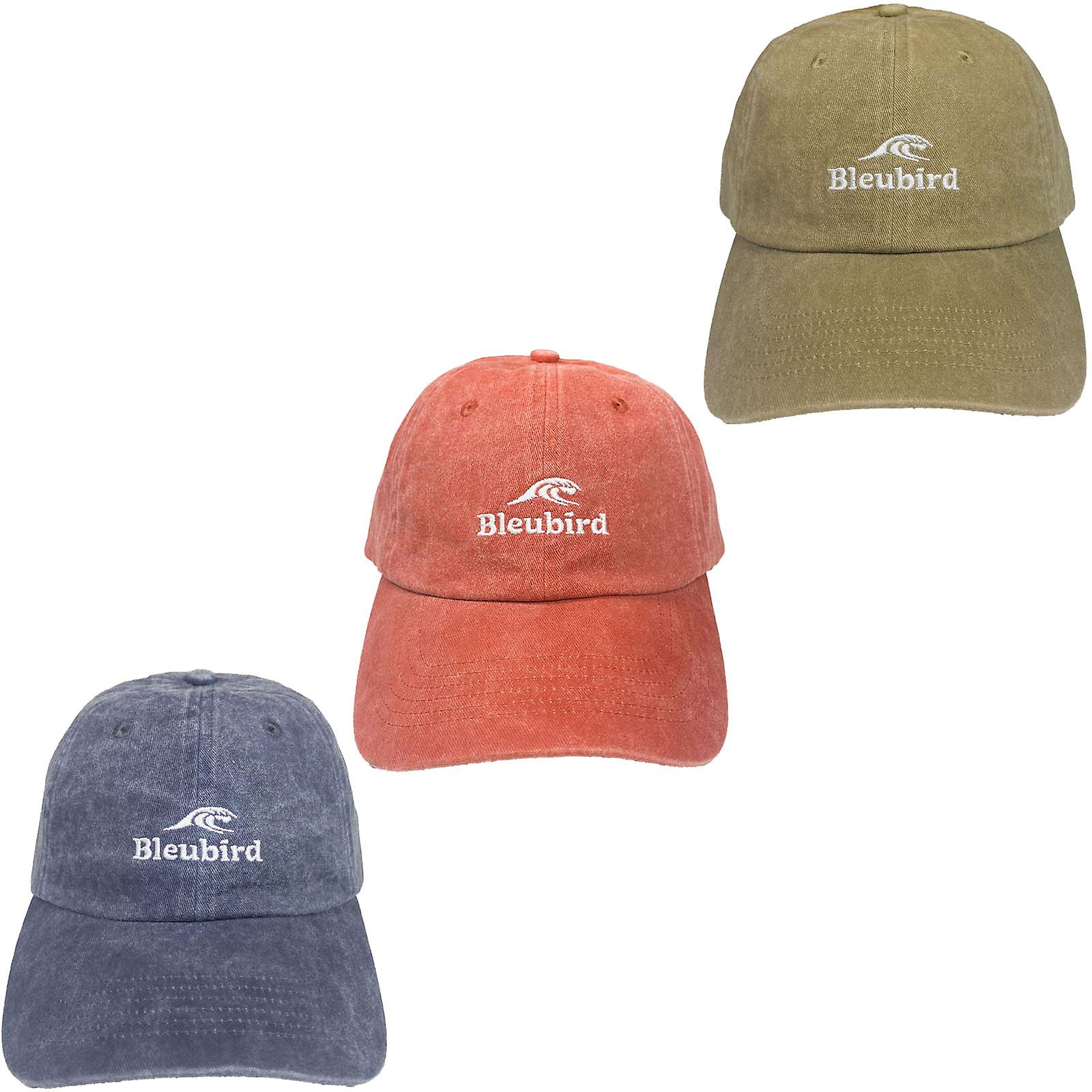 Bleubird Unisex Roadie Ocean Washed Out Baseball Cap Hat