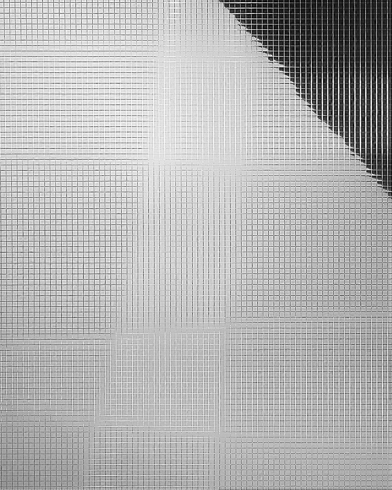 Pannello per interni e pareti mosaico WallFace 27377 M-STYLE Rivestimento murale autoadesivo argento 0,96 mq