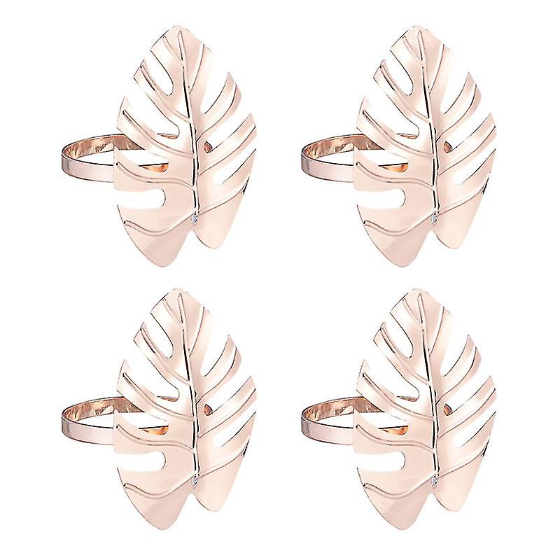 4pcs Alloy Napkin Buckle