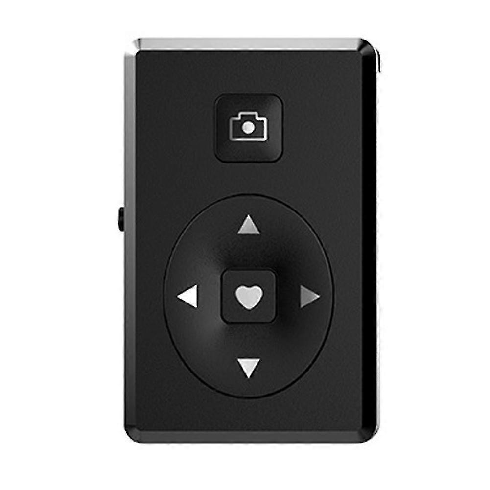 Wireless Bluetooth-compatible Selfie Camera Shutter Page Turning Remote Control for Phone