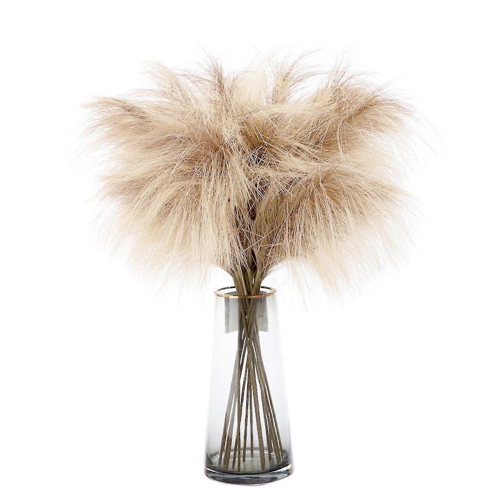 hg Artificial Pampas Grass Artificial Flower Multipurpose Decoration Multicolor  Plant Reed