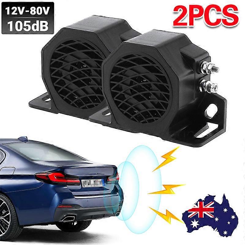 2PCS 105Db Universal Reverse Buzzer Beeper Backup for Trucks Warning Alarm No.47180